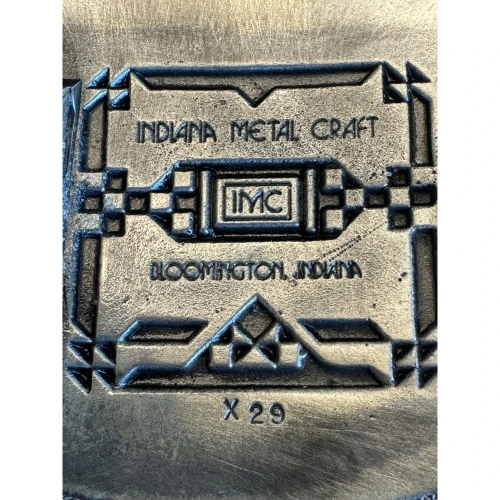 Victor His Master's Voice Nipper Dog Belt Buckle Indian Metal Craft X29